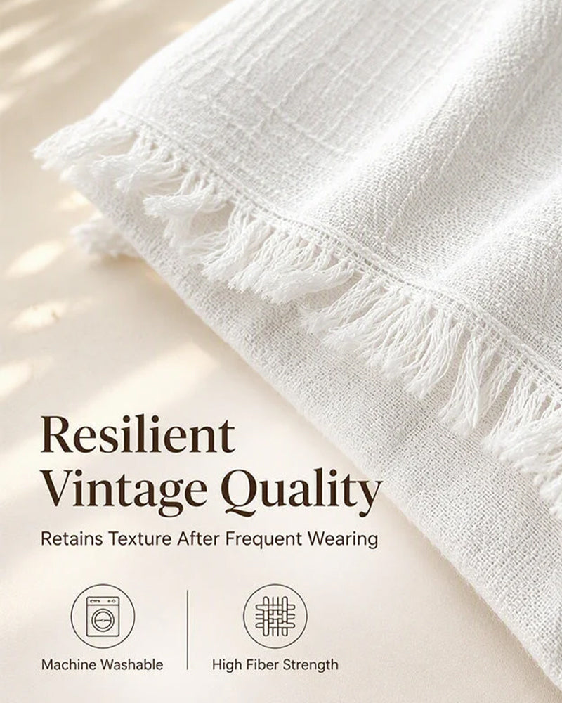 Vintage Fringed Top