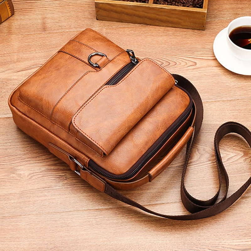 Crossbody Bag Men's Shoulder Bag Vintage