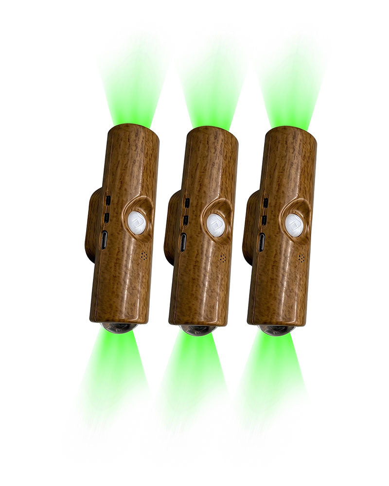 Dual-Head Cat's Eye Sensor Wall Light