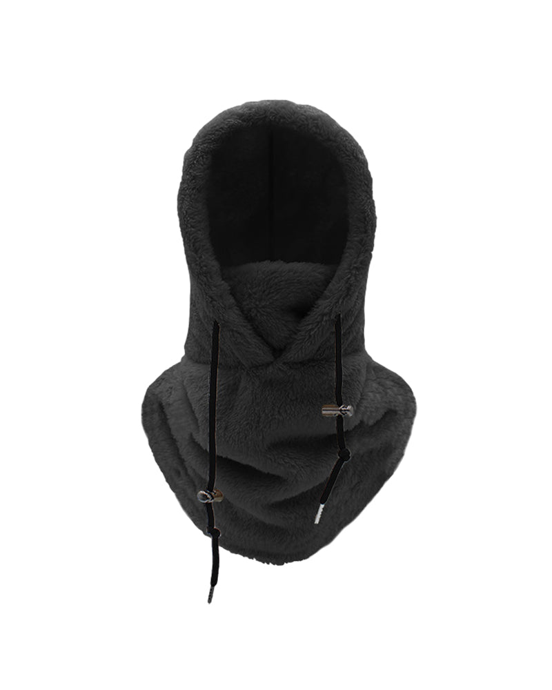 Sherpa hood ski mask