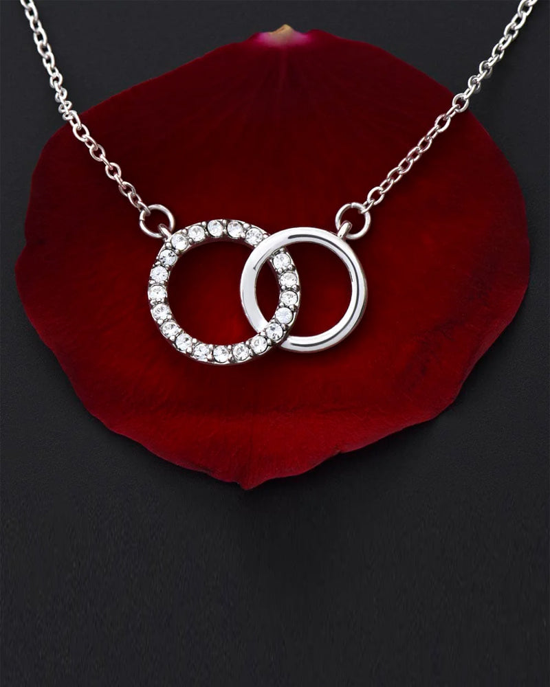 Double Ring Necklace