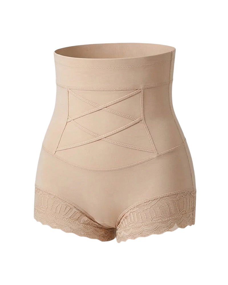Women's Cross Tummy Control Shapewear Panties