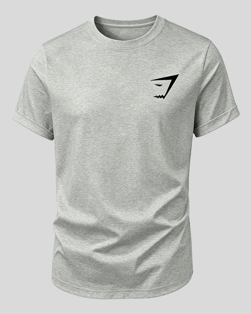 Crew Neck Short-Sleeved T-Shirt