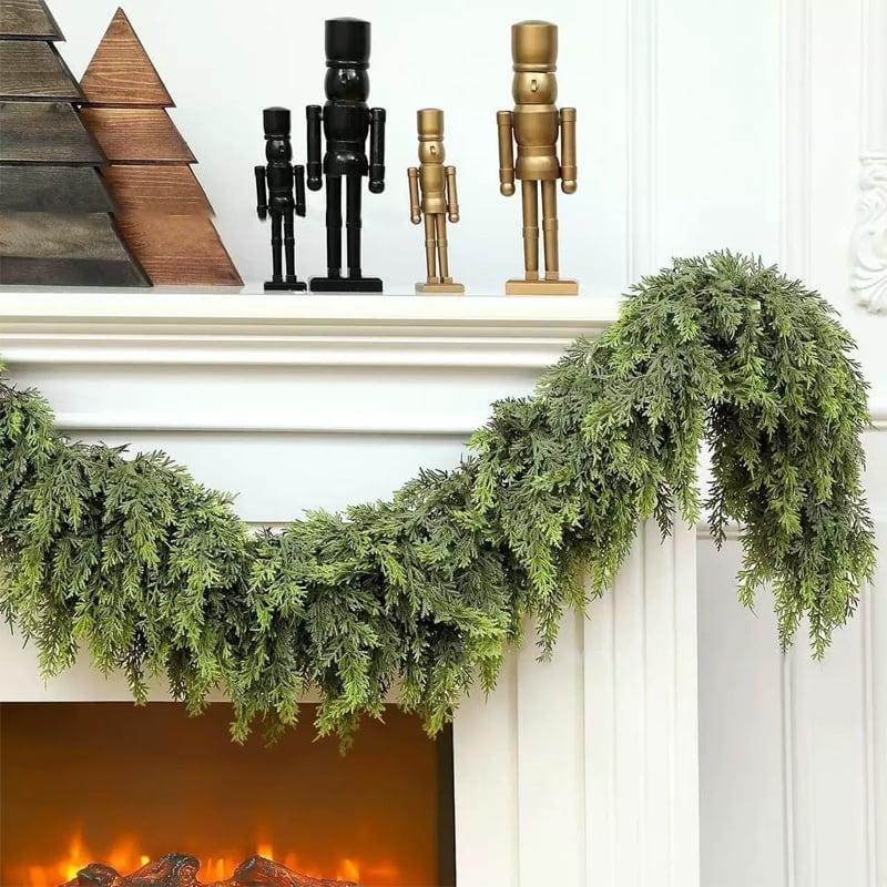 Artificial Plant Christmas Rattan
