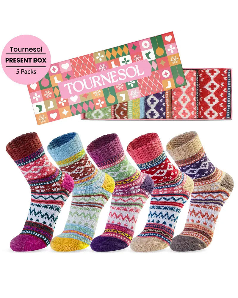 Ethnic Cashmere Socks