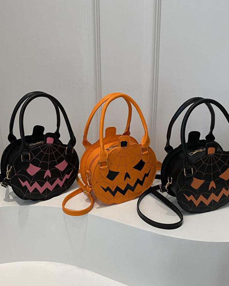 2026 Halloween Pumpkin Bag – Cute Crossbody & Shoulder Handbag for Women