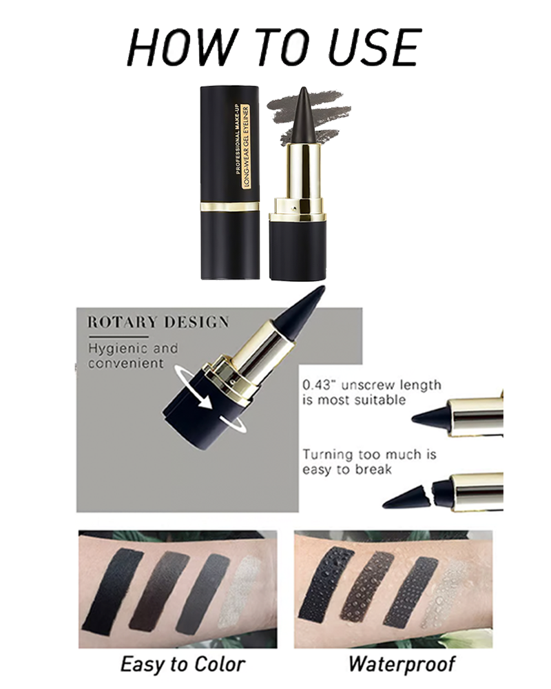 Natural Water Proof Eyeliner Cream