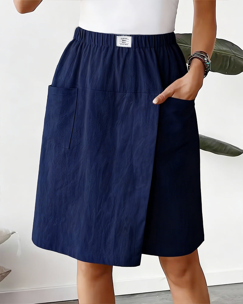 100% Cotton Casual Pocket Design Shorts