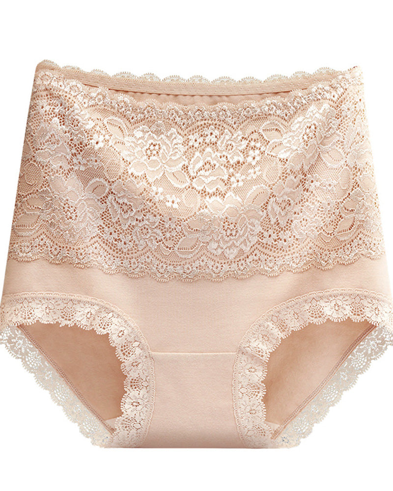 Lace Tummy Control High-Waist Panties