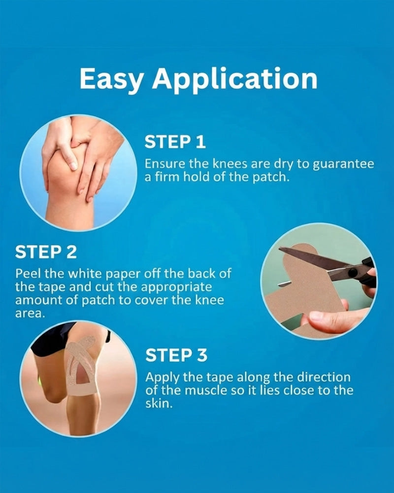 Piece Pre-Cut Muscle Patch Knee Protector