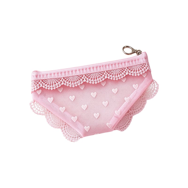Heart-Shaped Triangular Bag