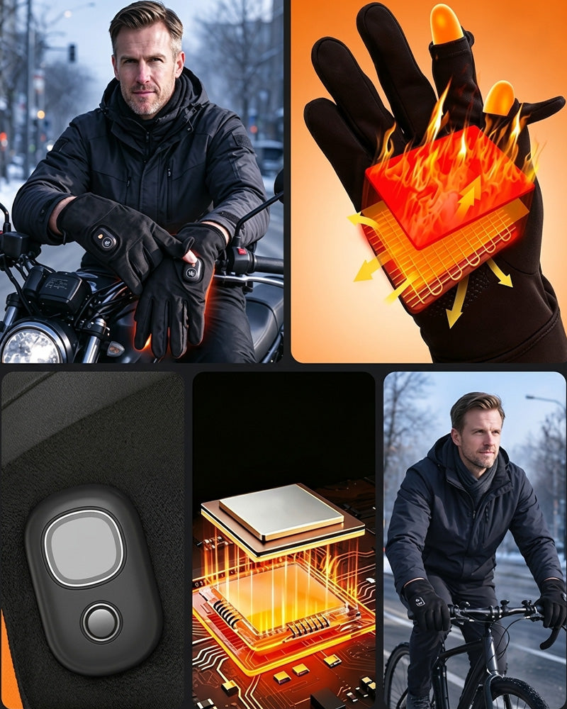 Rechargeable Electric Heated Winter Gloves