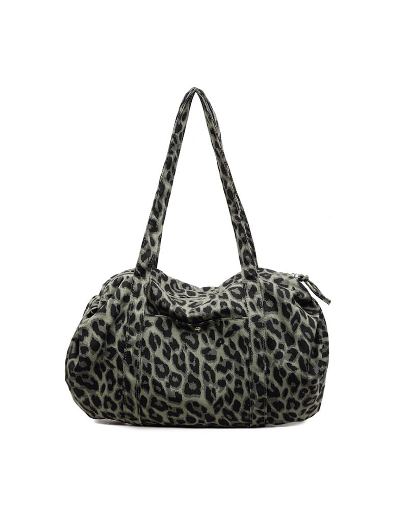 Large Capacity Leopard Print Tote Bag
