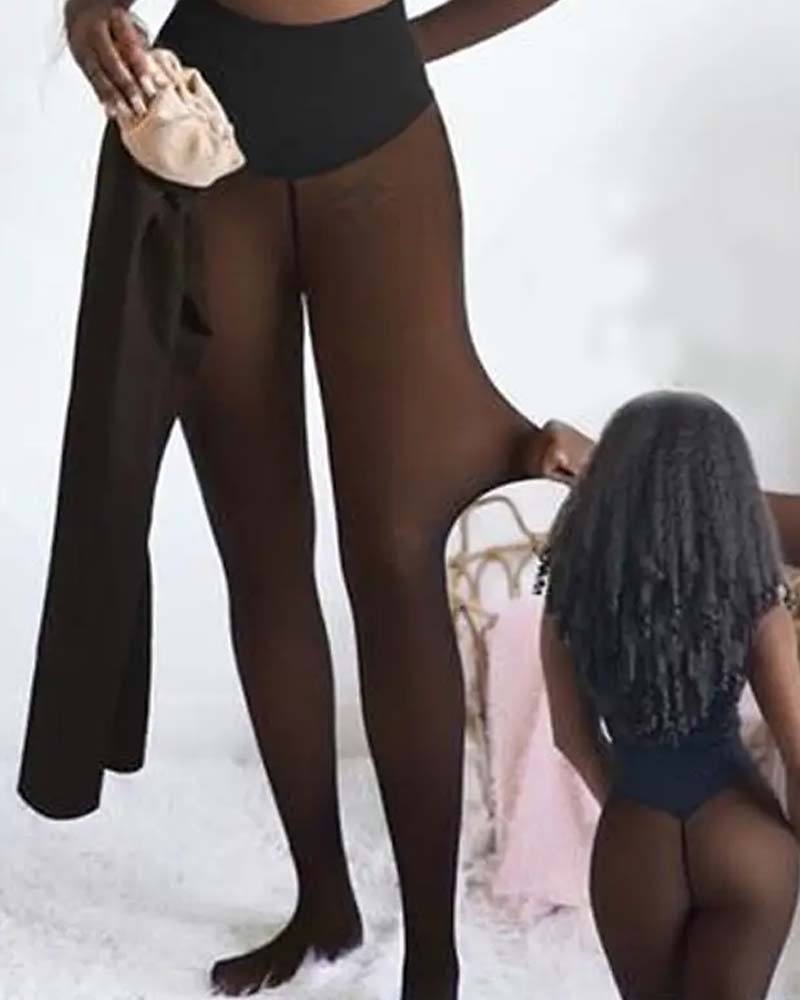 One-Seam Shaping Fleece Leggings