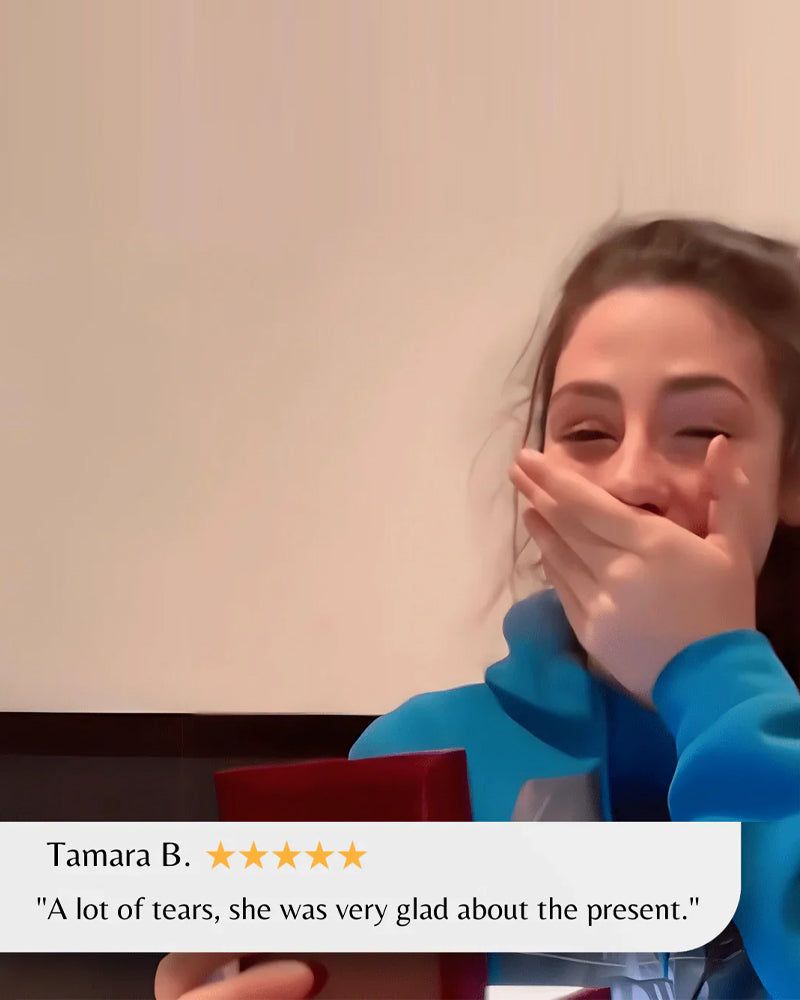 Double Ring Necklace