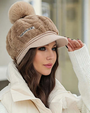 Women's Winter Short Brim Hat