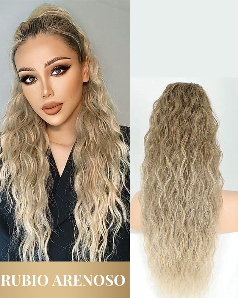 Long Voluminous And Curly Hair Extension