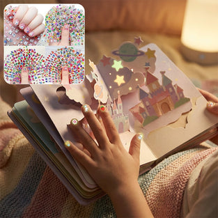 Glow-in-the-Dark Nail Stickers for Kids