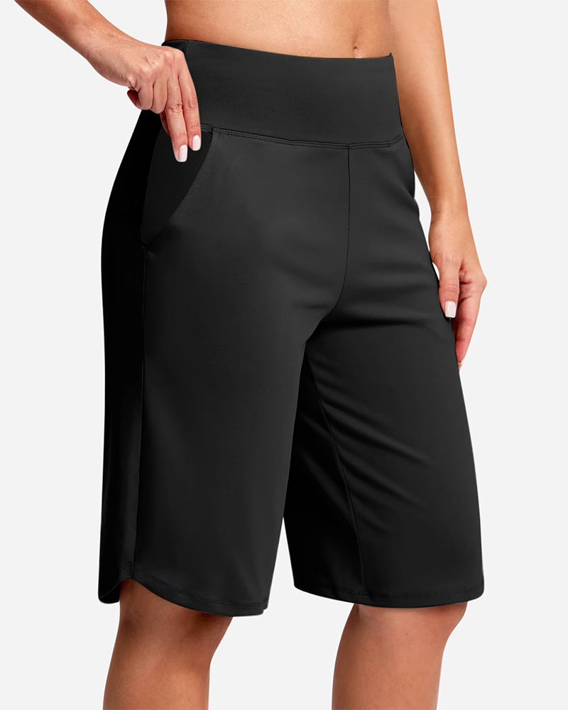 Low-Waist Solid Color Sports Casual Pant