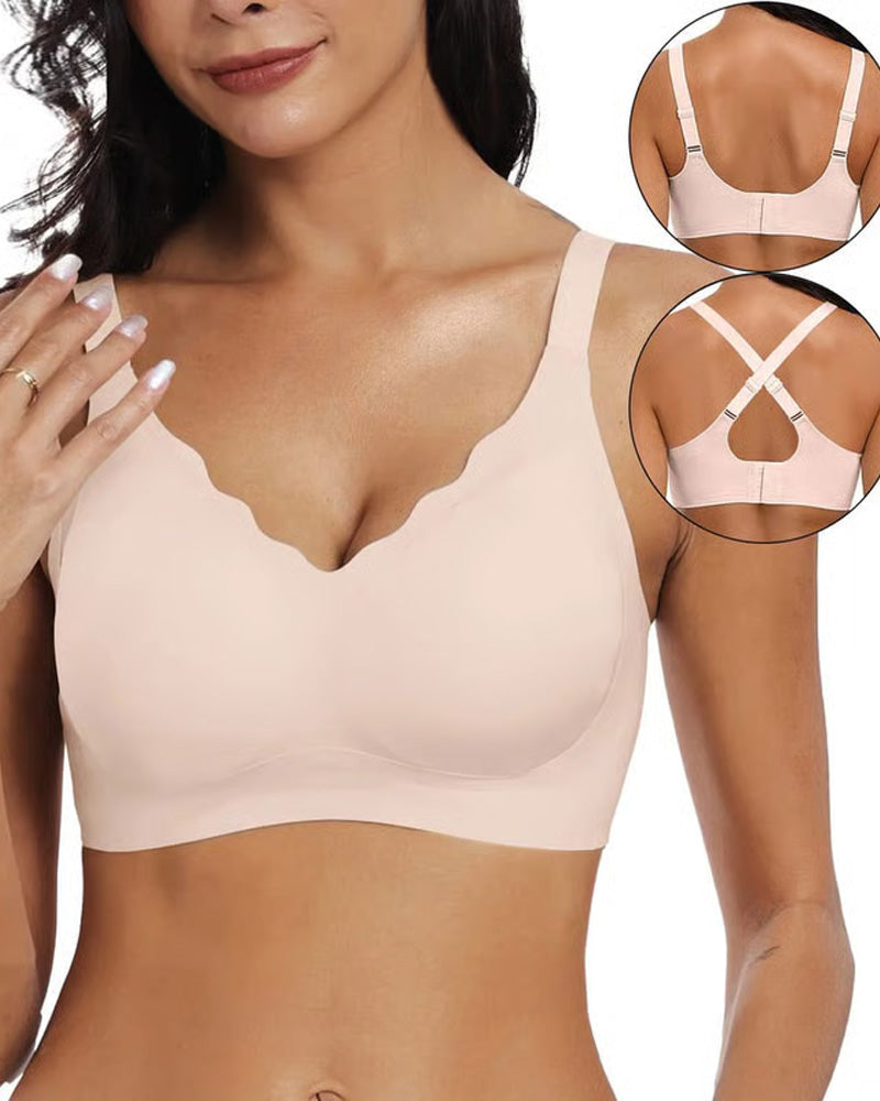 💖Seamless Scalloped Push-Up Bra