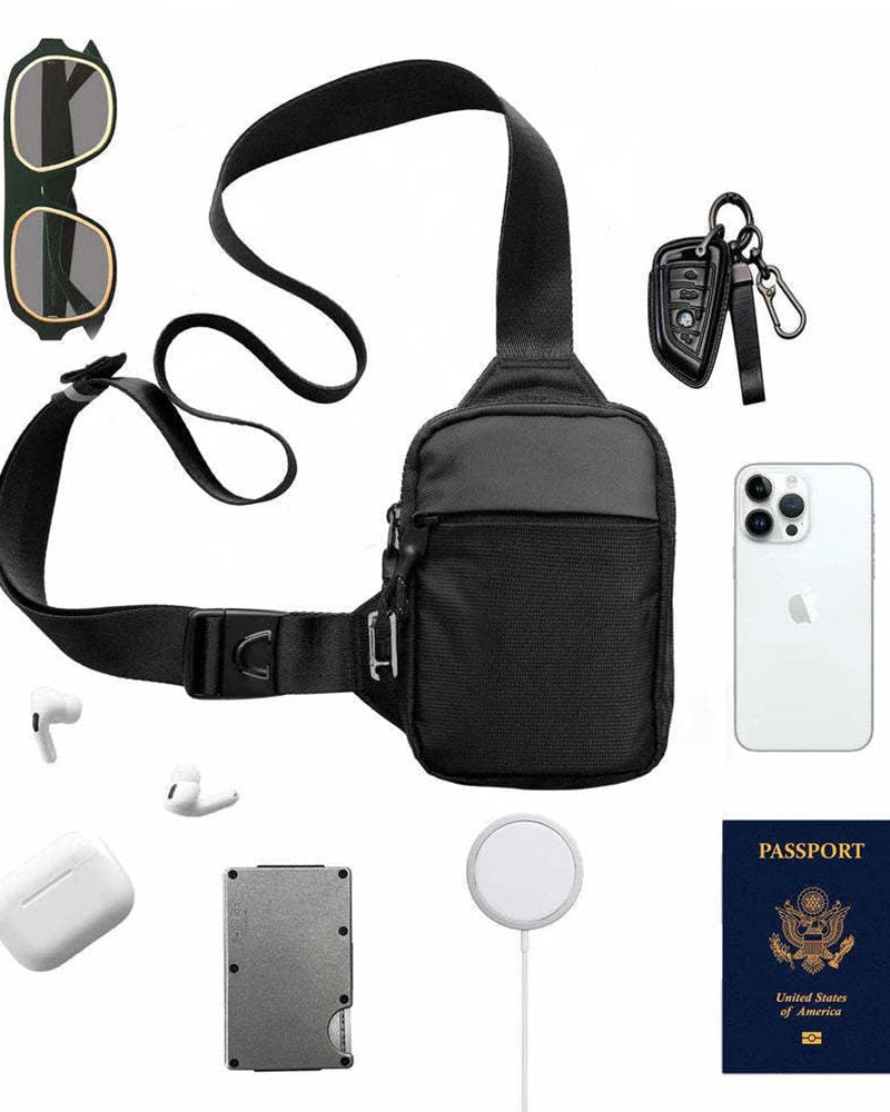 Anti-Theft Everyday Sling Bag – Lightweight Crossbody Travel Pack