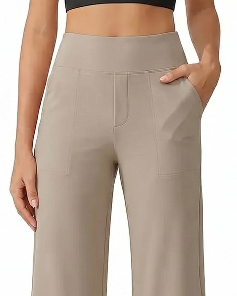 Slim Fit Casual Versatile Pocket Pant