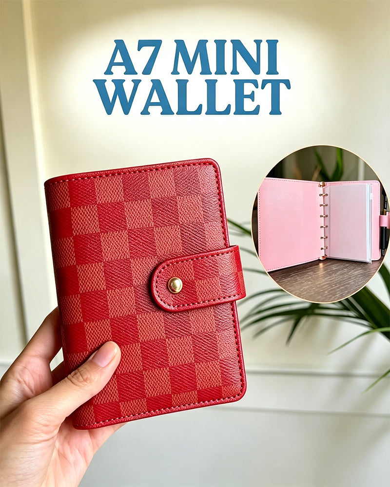 Checkerboard Planner Refillable Notebook
