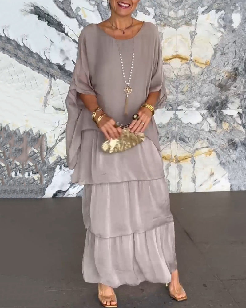 Artistic style loose dress