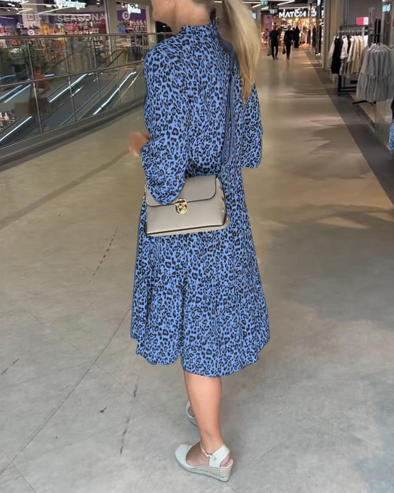 Leopard Print Dress