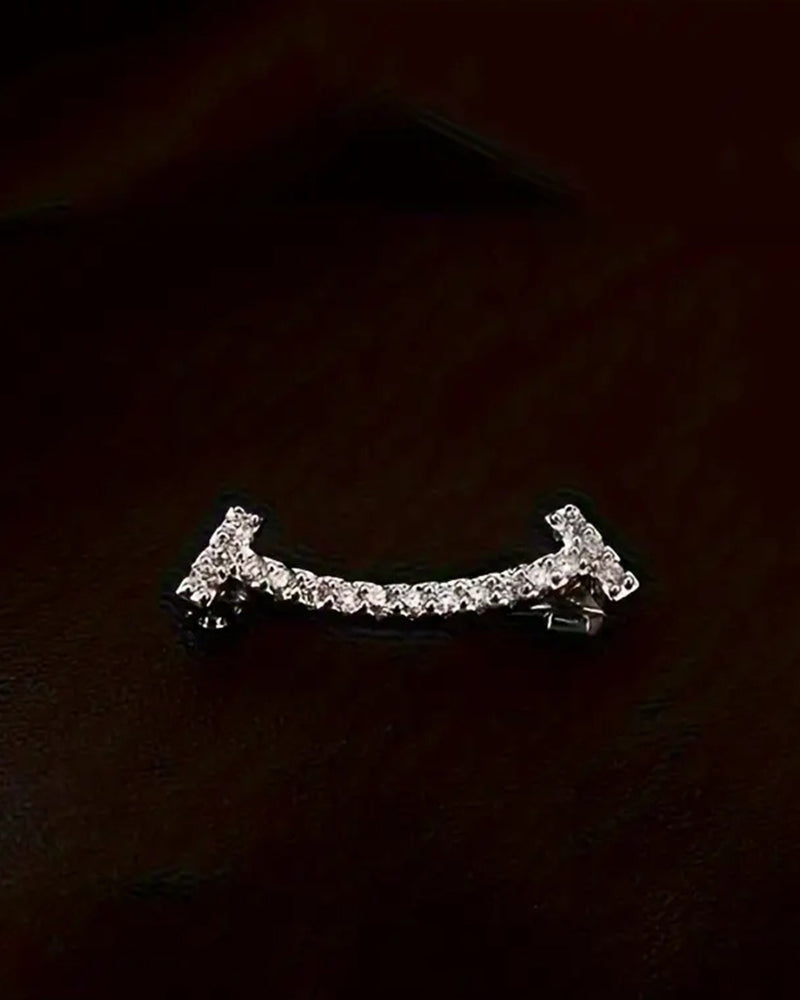 Cute smiley face brooch