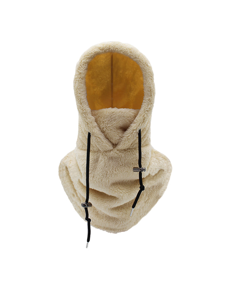 Sherpa hood ski mask
