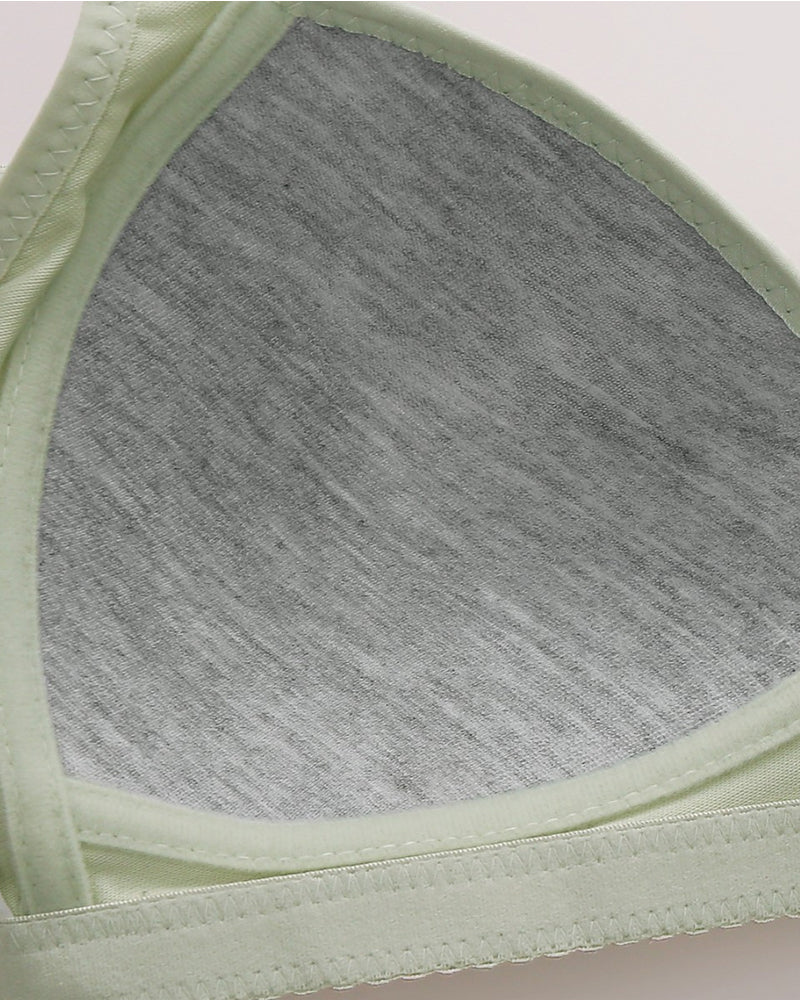 Sexy Floral Wire-Free Bra