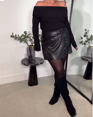 Fashion Irregular Solid Color Shorts