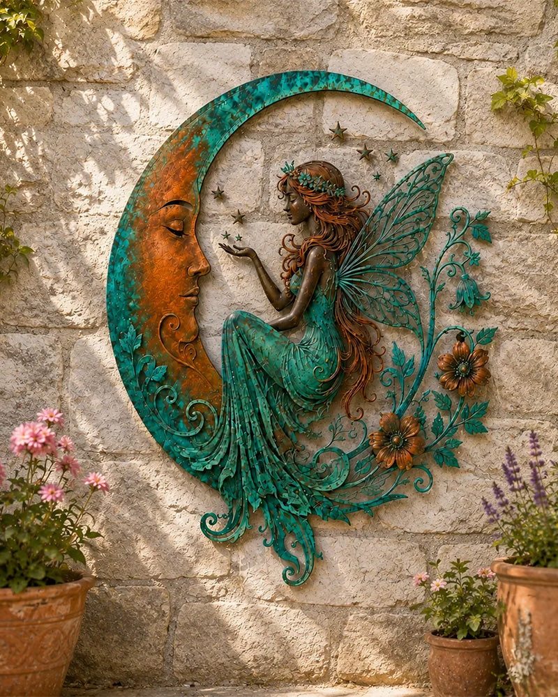 Moon Fairy Wall Decor