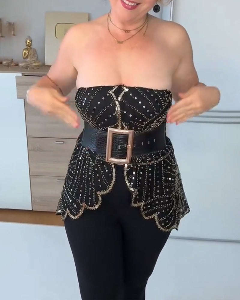 Vintage lace with beads shawl