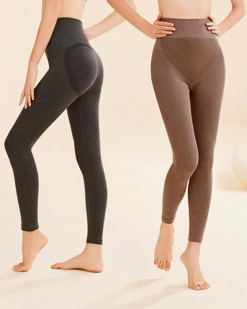Solid Color High Waist Leggings