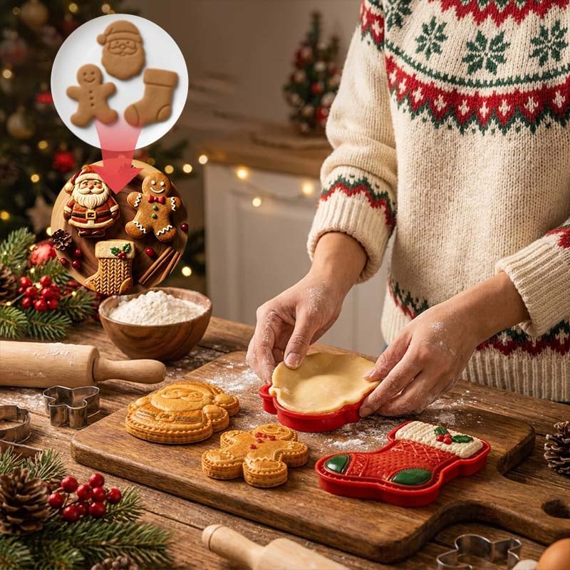 Christmas Mini Pie Mold Collection