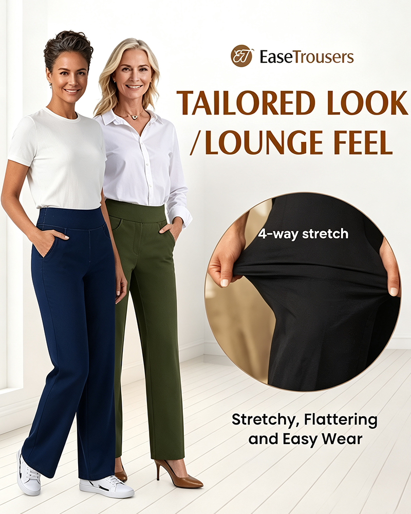 Women's High Waist Stretch Casual Yoga Wide Leg Pants