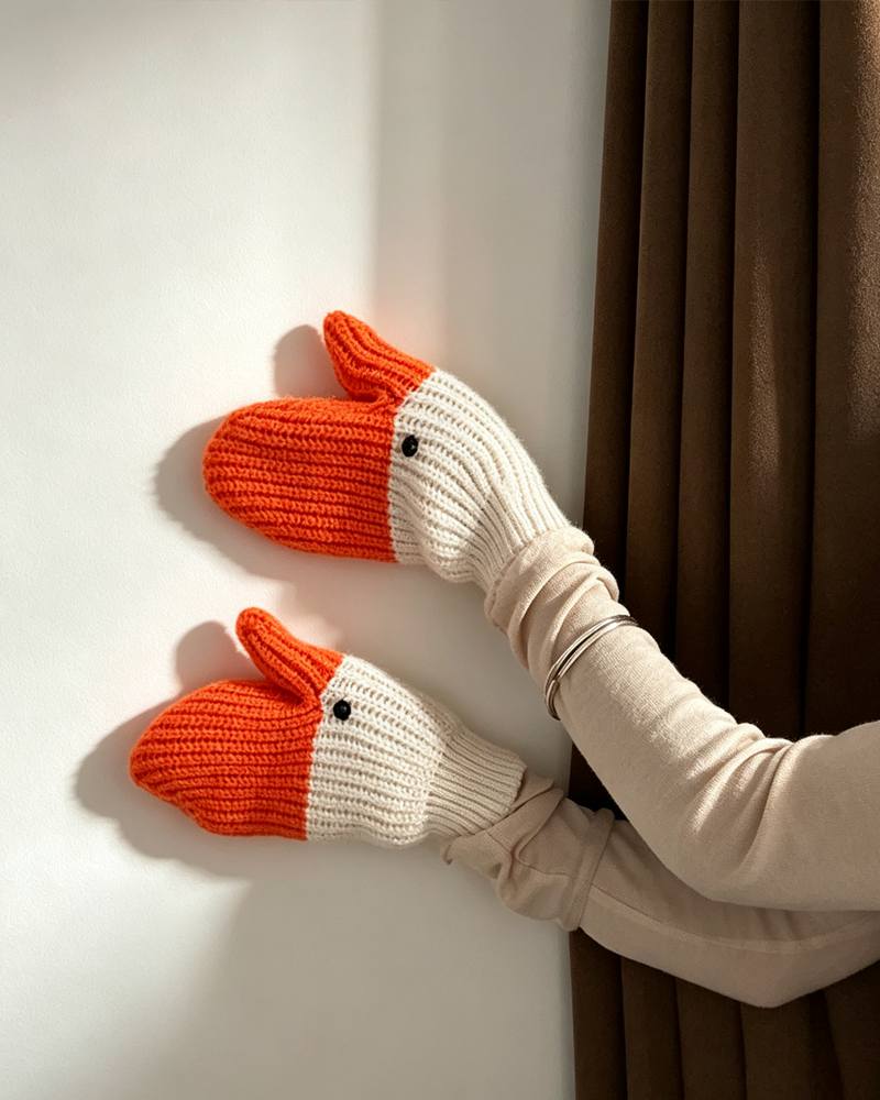 Silly Goose Mittens