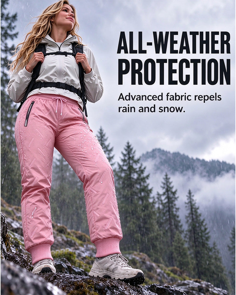 Fleece-Lined Outdoor Thermal Pants