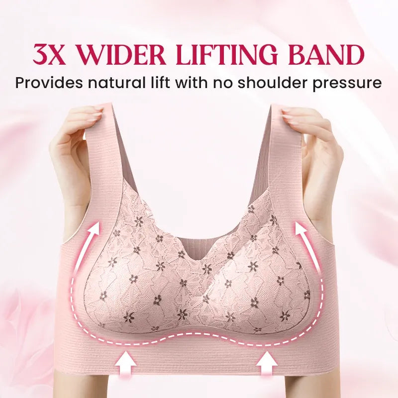 Seamless Wire-free Push-up Bra