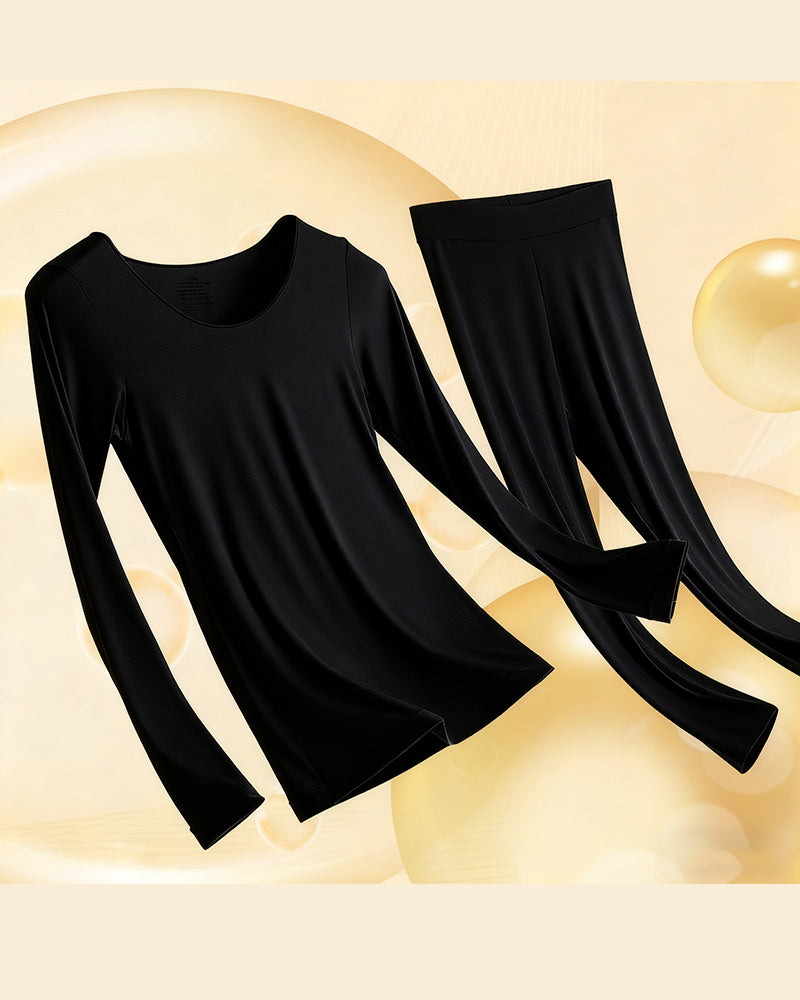 Ultra Thin Seamless Thermal Underwear For Women