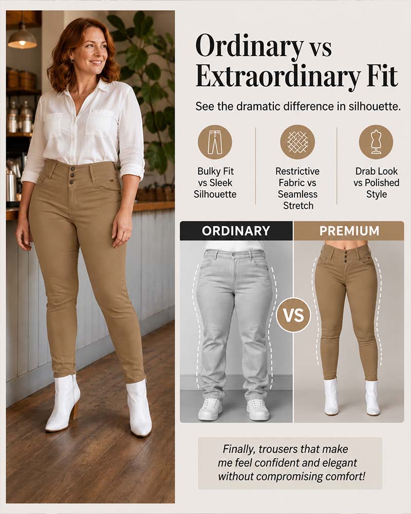 High Waist Pocket Button Skinny Pants