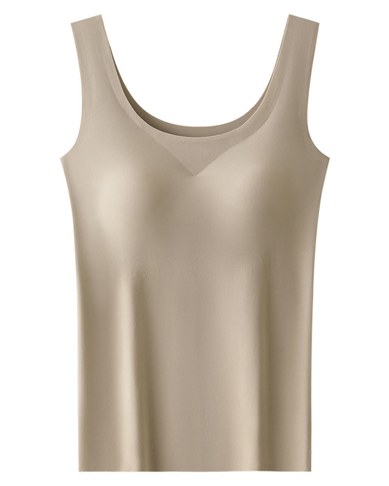 Traceless Built-In Bra Tank Top