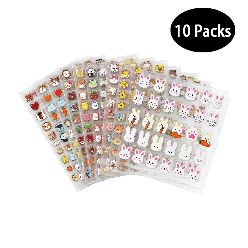 Glow-in-the-Dark Nail Stickers for Kids