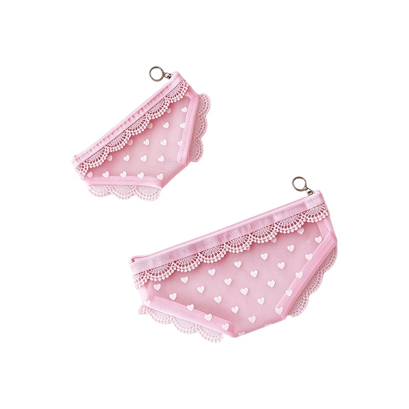 Heart-Shaped Triangular Bag