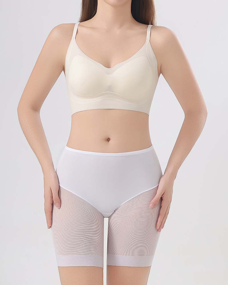 Women's Mid-Waist Thong Panties
