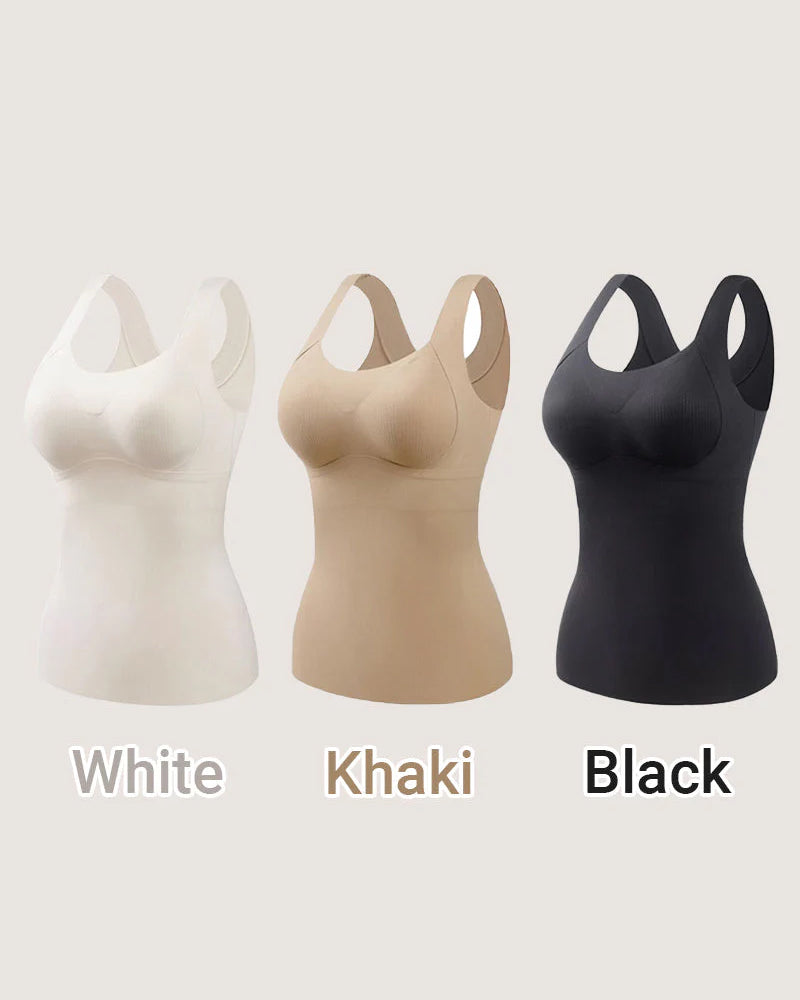 Women's Thermal Tank Tops With Built-in Bra