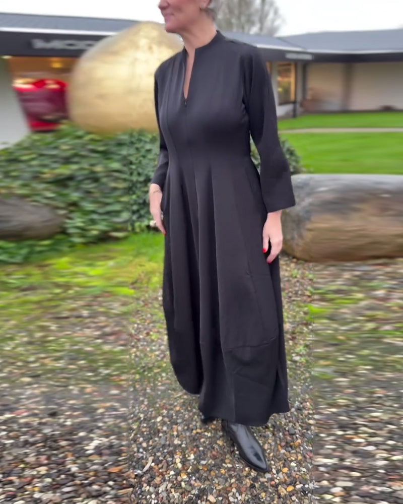 Elegant And Stylish V-Neck Dress