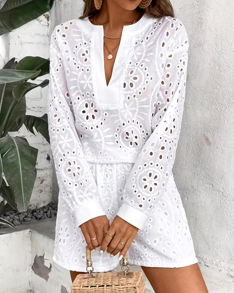 A Cut-Out Street Style Coord Set